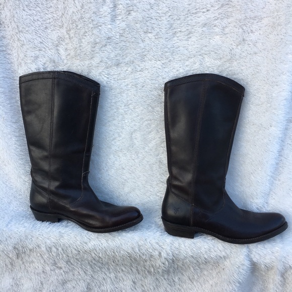 Frye Campus stitching boot burnt red - Picture 6 of 14